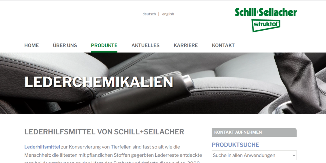 Unternehmenshomepage